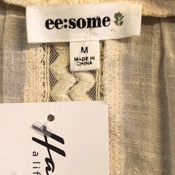 ee:some boho overdress in cream lace Sz.M - Picture 10 of 11